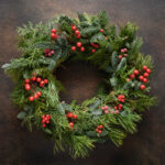 Red Xmas Wreath